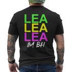 Lea Malle Hit Lea Lea Lea In Bra Mallorca Lea Malle S T-Shirt mit Rückendruck