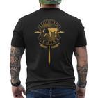 Legio Xiii Gemina Roman Legion T-Shirt mit Rückendruck