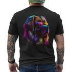 Leonberger Dog Leonberger T-Shirt mit Rückendruck