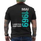 Limited Edition Mai 1969 Mann Frau 55 Geburtstag T-Shirt mit Rückendruck