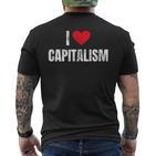 I Love Capitalism Capitalism Capitalists T-Shirt mit Rückendruck