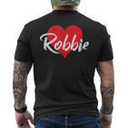 I Love Robbie I Love Robbie S T-Shirt mit Rückendruck