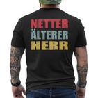 Lustiger Papa Undater Herrenatertagatertagsgeschenk T-Shirt mit Rückendruck