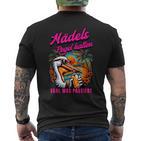 Mädels Pegel Halten Mallorca Party T-Shirt mit Rückendruck