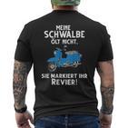 Meine Schwalbe Nicht Sie Markiert Schwalbenfahrer Simson T-Shirt mit Rückendruck