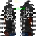 N Scheiß Muss Ich Kurzärmliges Herren-T-Kurzärmliges Herren-T-Shirt, Lustiges Sänchen für Arbeit und Schule