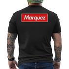 Name Marquez T-Shirt mit Rückendruck