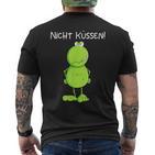 Nicht Küsen Nicht Küsen T-Shirt mit Rückendruck