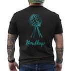 Nordkap Polar Lights T-Shirt mit Rückendruck