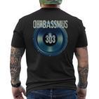 Ohrbassmus Du Liebst Techno Und Die 303 Long-Sleeved T-Shirt mit Rückendruck