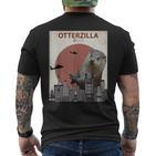 Otterzilla Otter Sweet For Otter Lovers T-Shirt mit Rückendruck