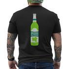 Pfeffi Geht Immer Trinken Saufen Peppermint Liqueur Party T-Shirt mit Rückendruck