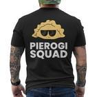 Pierogi Squad Poland Pierogi T-Shirt mit Rückendruck