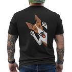 Podenco Ibicenco Dog T-Shirt mit Rückendruck