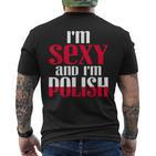 Poland Polska Poland Slogan For Proud Poland And Polinners T-Shirt mit Rückendruck