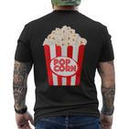 Popcorn Carnival Costume Carnival & Carnival T-Shirt mit Rückendruck