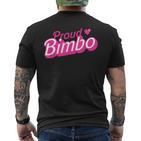 Proud Bimbo T-Shirt mit Rückendruck