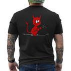 Red Devil T-Shirt mit Rückendruck