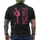 Rhythmische Sportgymnastik Gymnastik Gymnastin Mit Ball T-Shirt mit Rückendruck
