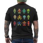 Robotics Engineer Idea Robot Lover T-Shirt mit Rückendruck