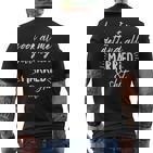 Schau Mir An Wie Ich Ganzerheiratet Bin & Shit Bride Wedding T-Shirt mit Rückendruck