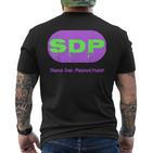 Sdp S T-Shirt mit Rückendruck