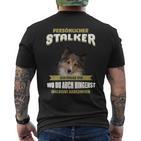 Shetland Sheepdog Sheltie T-Shirt mit Rückendruck