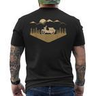 Simsonfahrer Schwalben Oldtimer T-Shirt mit Rückendruck