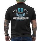 So Sieht Der Beste Father In Law In The World Aus T-Shirt mit Rückendruck