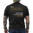 Software Developer I Am An Engineer T-Shirt mit Rückendruck