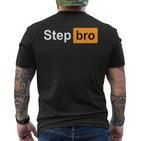 Step Bro Adult Costume T-Shirt mit Rückendruck