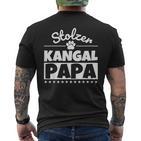 Stolzer Kangal Papa T-Shirt mit Rückendruck