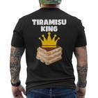 Tiramisu King T-Shirt mit Rückendruck