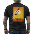 Top-Gun Poster T-Shirt mit Rückendruck