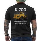 Traktor Kirowetz K700 T-Shirt mit Rückendruck