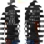 Travel Ich Schmeiß Alles Hin Und Gehe Auf Welttreise I Schmeiß Alles Hin Und Ge T-Shirt mit Rückendruck