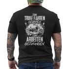 Trike Triker Tricycle Driver Saying Bike Trikes T-Shirt mit Rückendruck