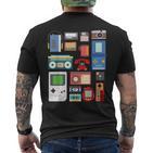 Vintage 90S Technology Old Gadgets T-Shirt mit Rückendruck