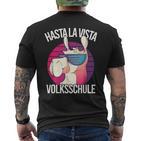 Volksschule Abgänger 2023 Goodbyeolksschule Graduate 2023 T-Shirt mit Rückendruck