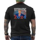 Votemaxxing 2024 T-Shirt mit Rückendruck