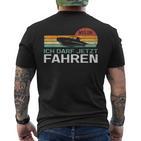 Weg Da Ich Kann Jetzt Fahrenschein Bestanden Weg Da Ich T-Shirt mit Rückendruck