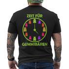 Zeit Für Gummibär Gummy Bear T-Shirt mit Rückendruck