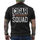 Zigarren Squad Liebhaber Rauchen Cigar Zigarre T-Shirt mit Rückendruck