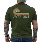 70S 80S Ca Santa Cruz T-Shirt mit Rückendruck