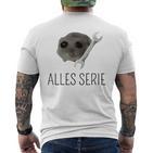 Alles Serie T-Shirt mit Rückendruck