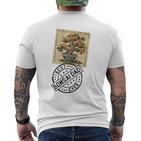 Bonsai-Papa Bonsaibaum Bonsai-Pflanzen Bonsaistempel Bonsai T-Shirt mit Rückendruck