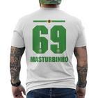 Brazil Sauf Jersey Masturbinho Sun Name T-Shirt mit Rückendruck