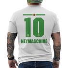 Brazil Sauf Men's Jersey Neymaschine Saufamen T-Shirt mit Rückendruck