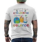 Children's Abgänger German Language T-Shirt mit Rückendruck