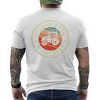 Children's Ich Werde Große Bruder 2024 Tractor Farm T-Shirt mit Rückendruck